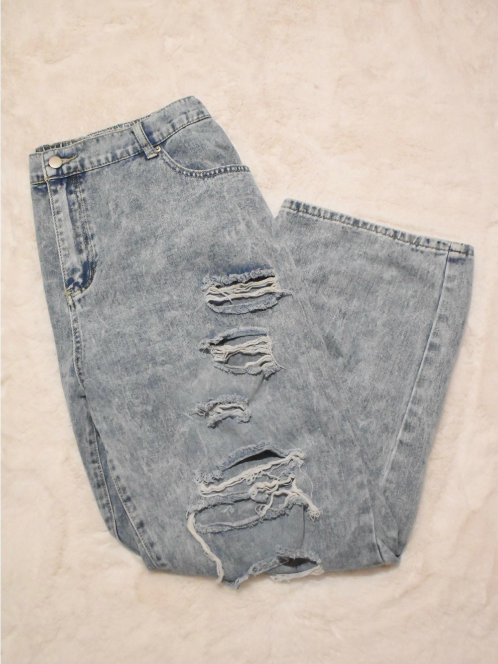 Shein Curve 2XL (Around 14/16 )Women's Ripped Jeans - Used, Great Condition